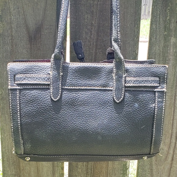Dooney & Bourke black leather tote - Picture 4 of 8
